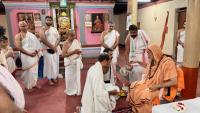 HH Swamiji's visit to Shri Radhakrishna Temple, Puttur (24 April 2026)